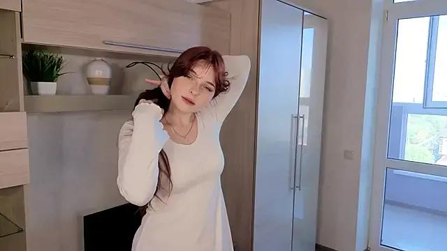 AnnieKim_ — tease skirt and legs