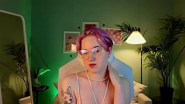 luna__light — Massage breasts & eye contact