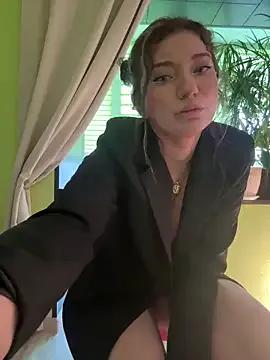MooonReal — Two dildos in pussy.