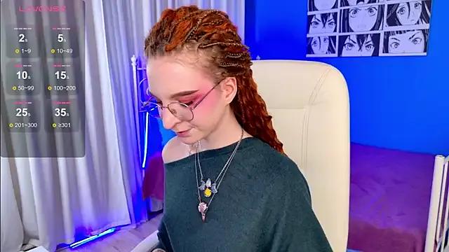 StripChat VioletShine is Freechat VioletShine — lick dildo + drool